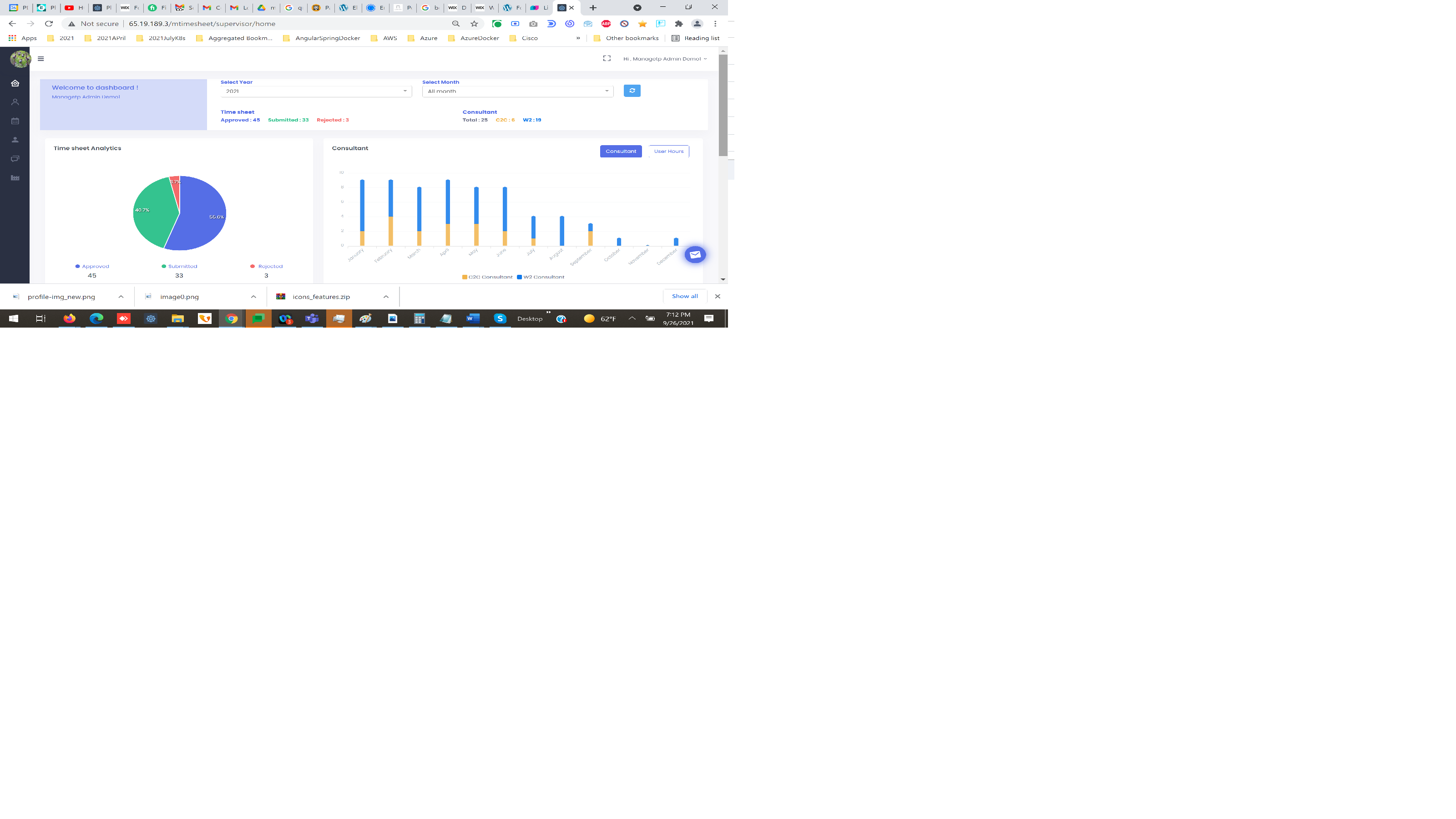 Timesheet Analysis Features - ManageTP